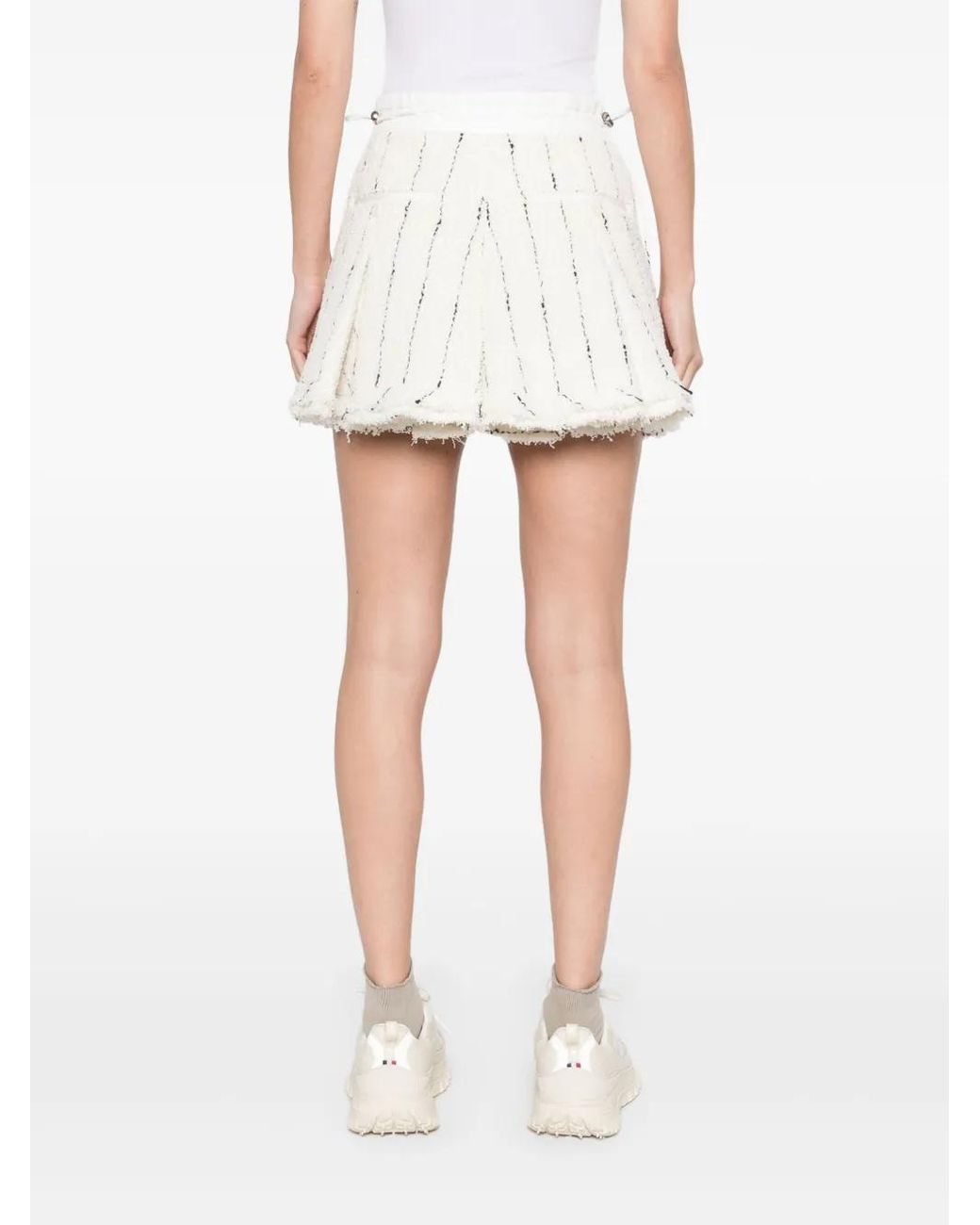 Sacai Natural Tweed Shorts