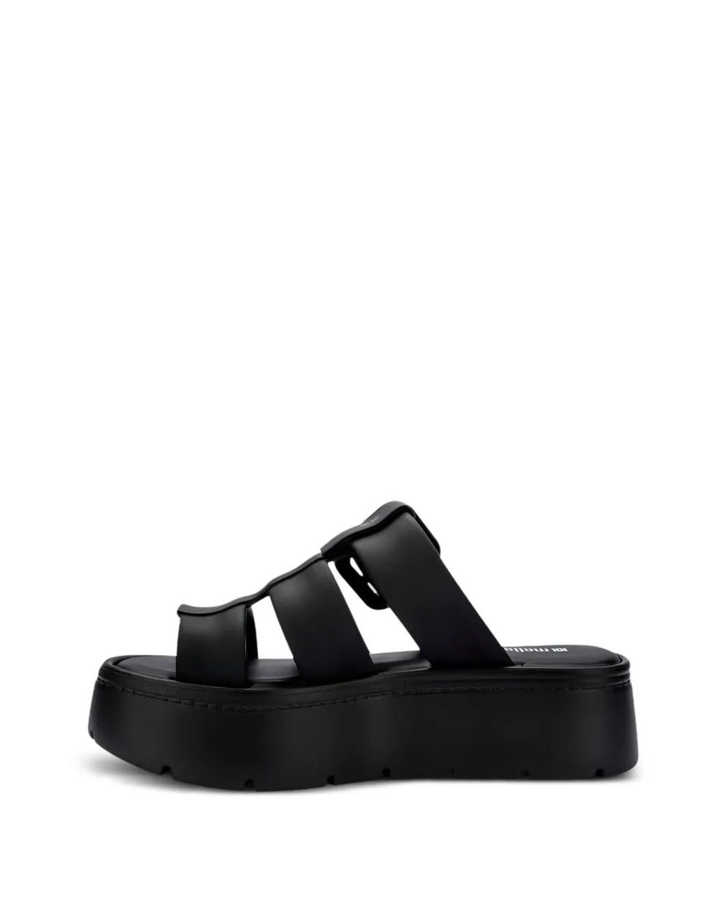 Melissa Black Pump Platform Sandals