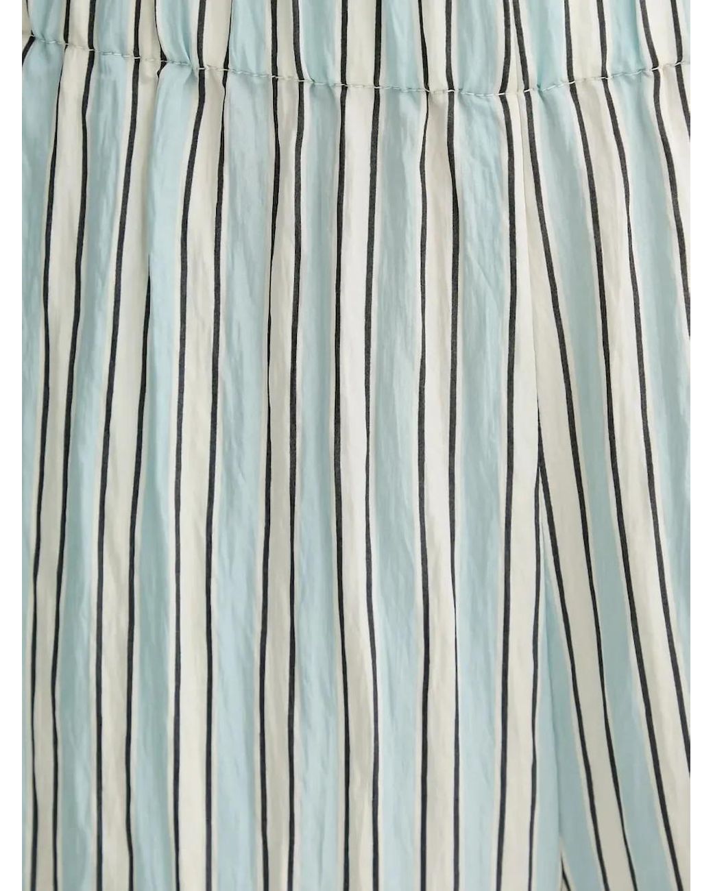 Marc O' Polo Blue Stripe-Pattern Trousers