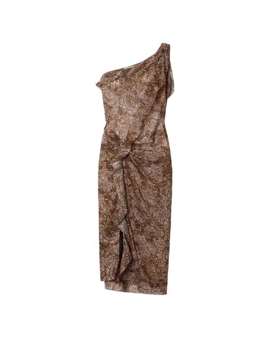 Isabel Marant Brown Charlota Dress