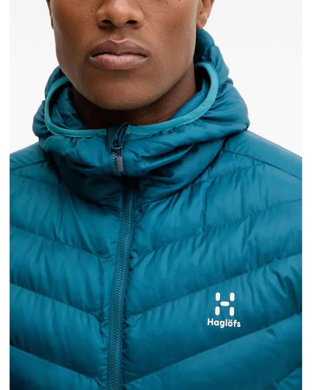 Haglöfs Blue Särna Mimic Hooded Jacket for men