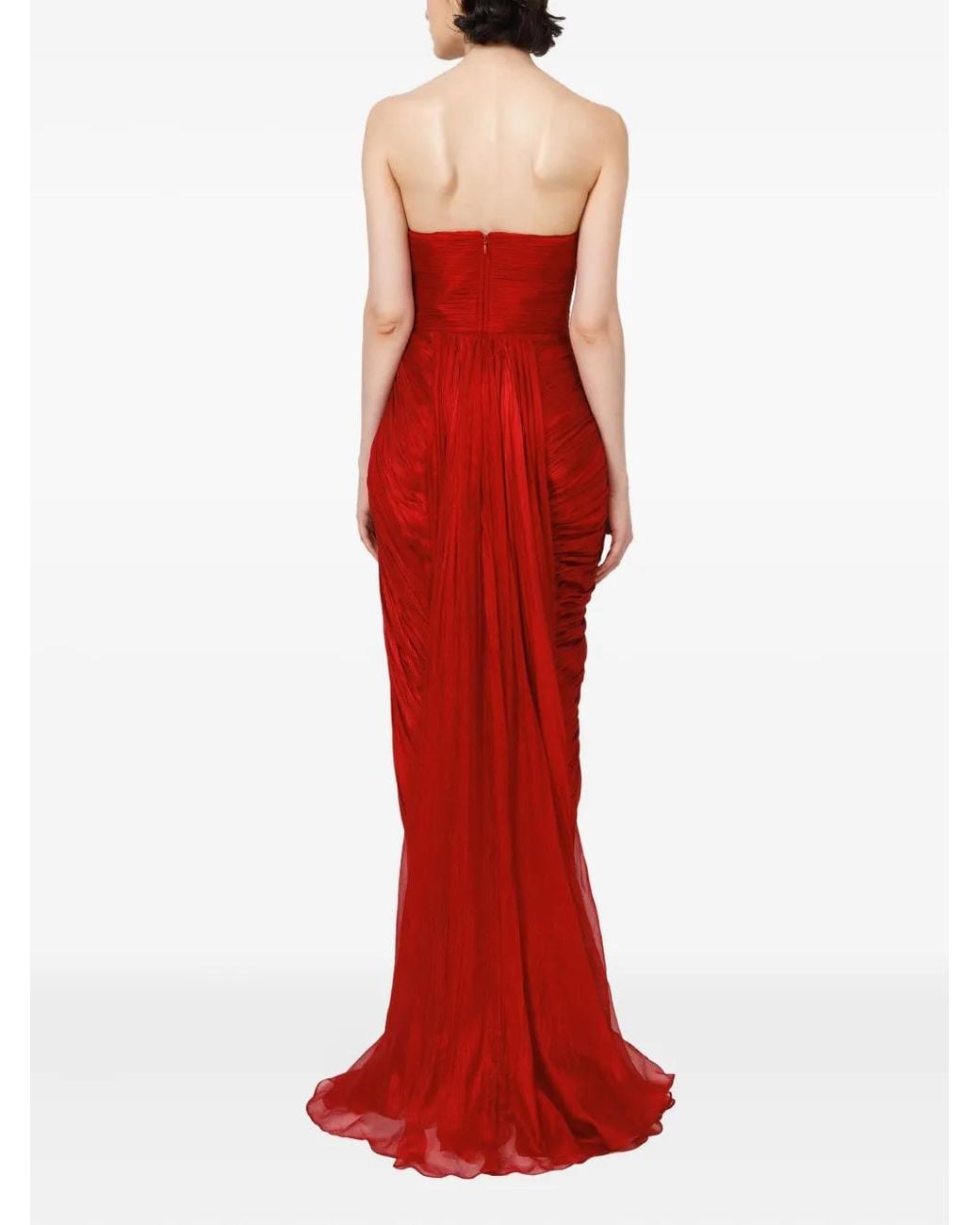 IRIS SERBAN Red Gisselle Gown
