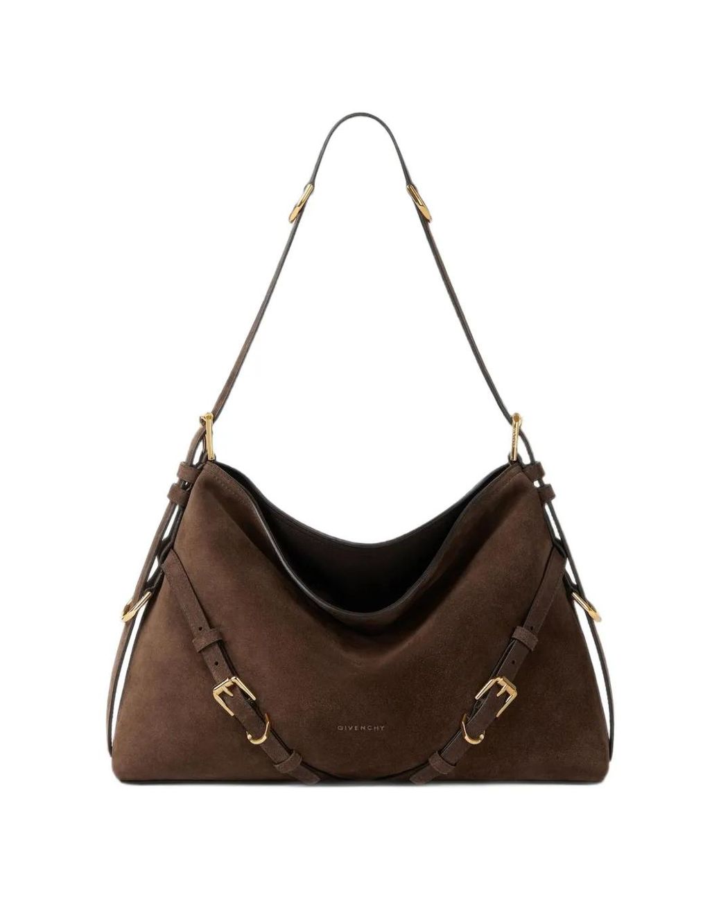 Givenchy Brown Calfskin Shoulder Bag