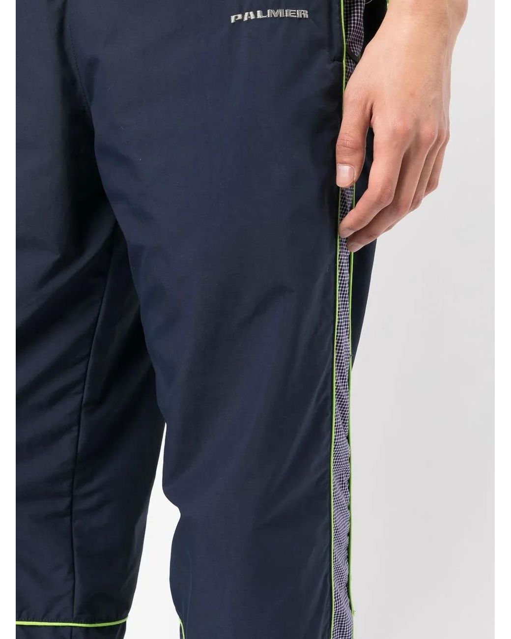 Palmier Blue Lightweight Track Pants for men
