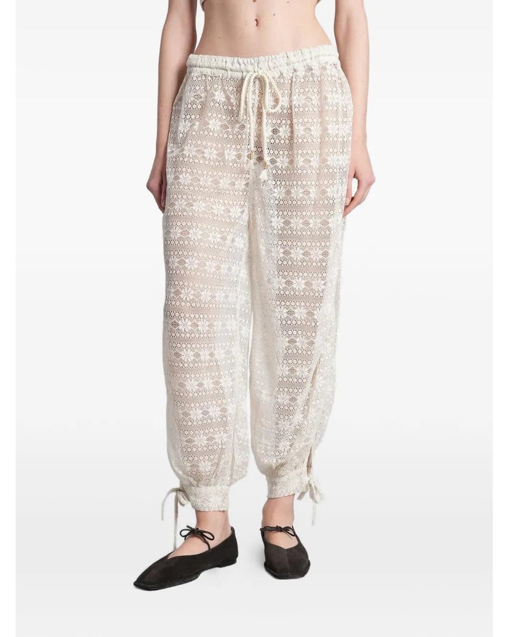 Antik Batik Natural Dolly Sarouel Trousers