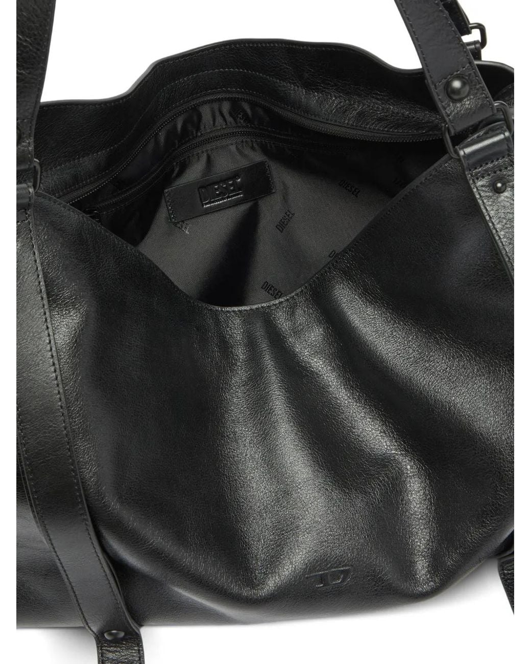 DIESEL Black D-One-Large Top-Handle Bag