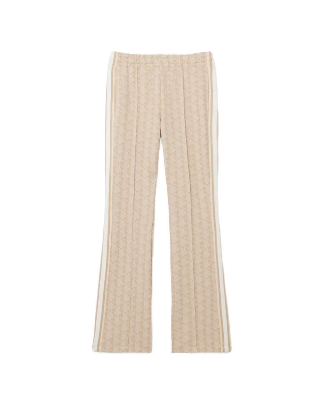 Lacoste Trainingsbroek Met Monogram in het Natural