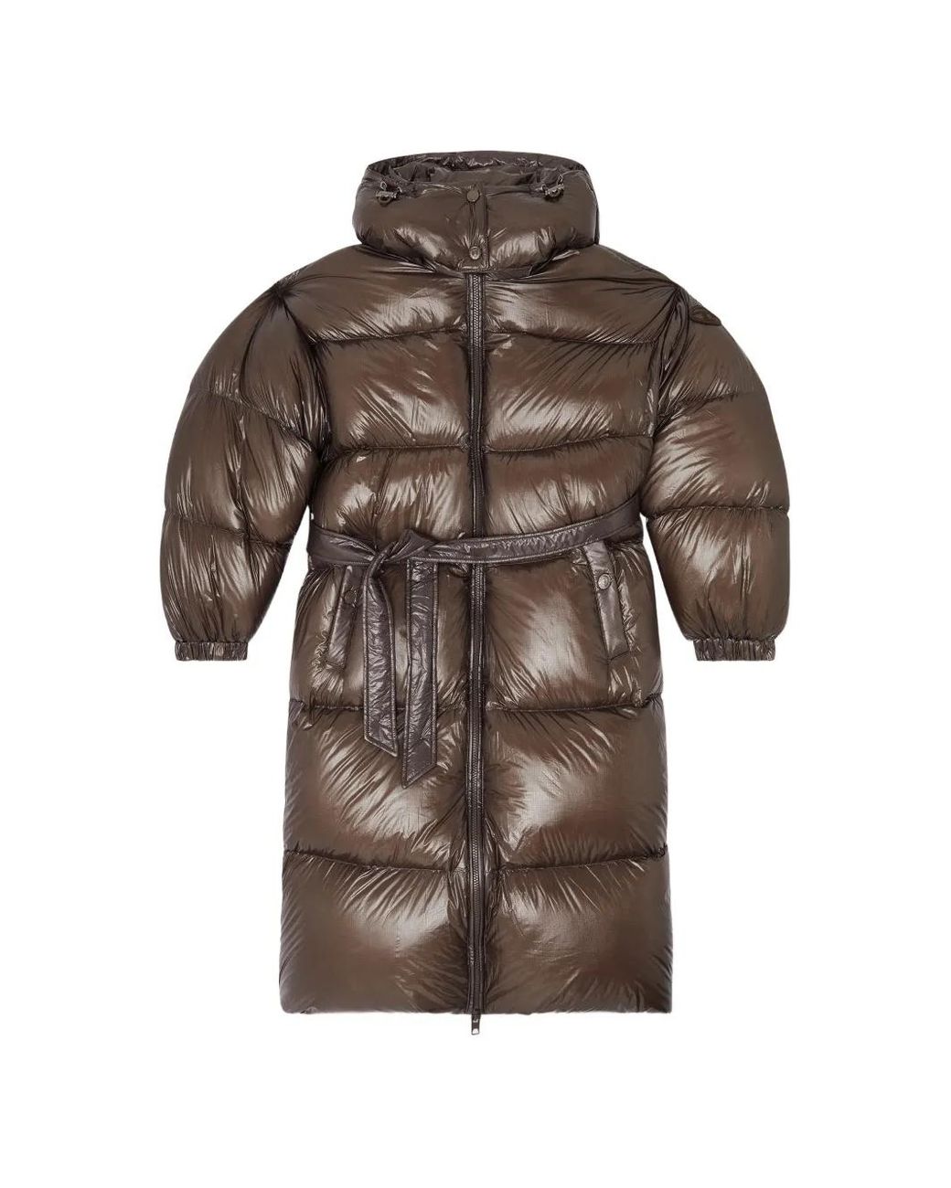 DIESEL Brown Doudoune En Ripstop Ultra-Léger