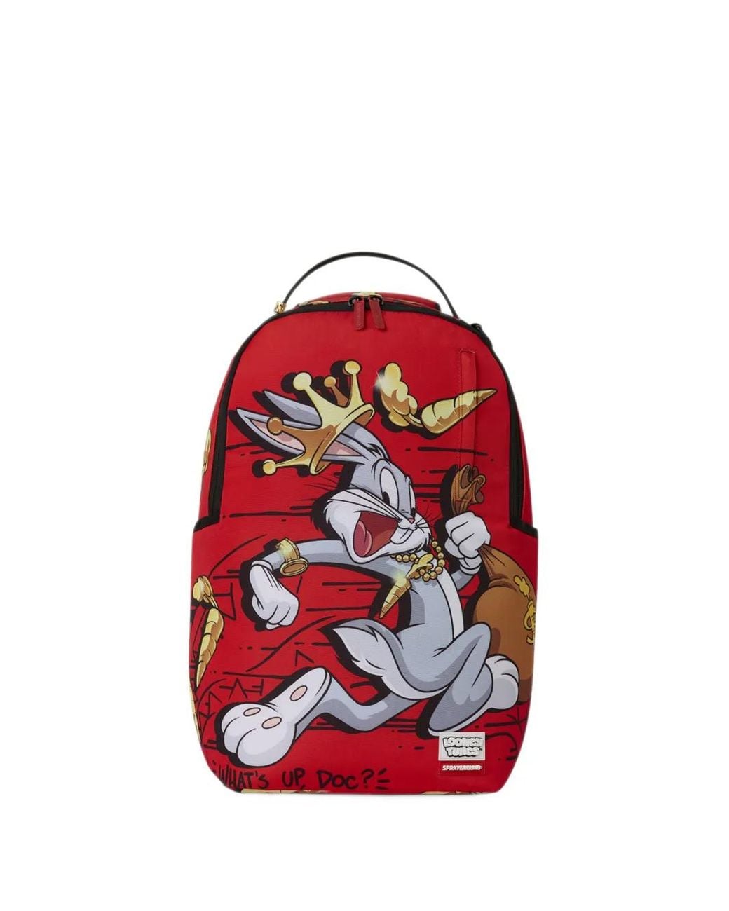 Sprayground Red Bugs Bunny Grab & Go Backpack for men