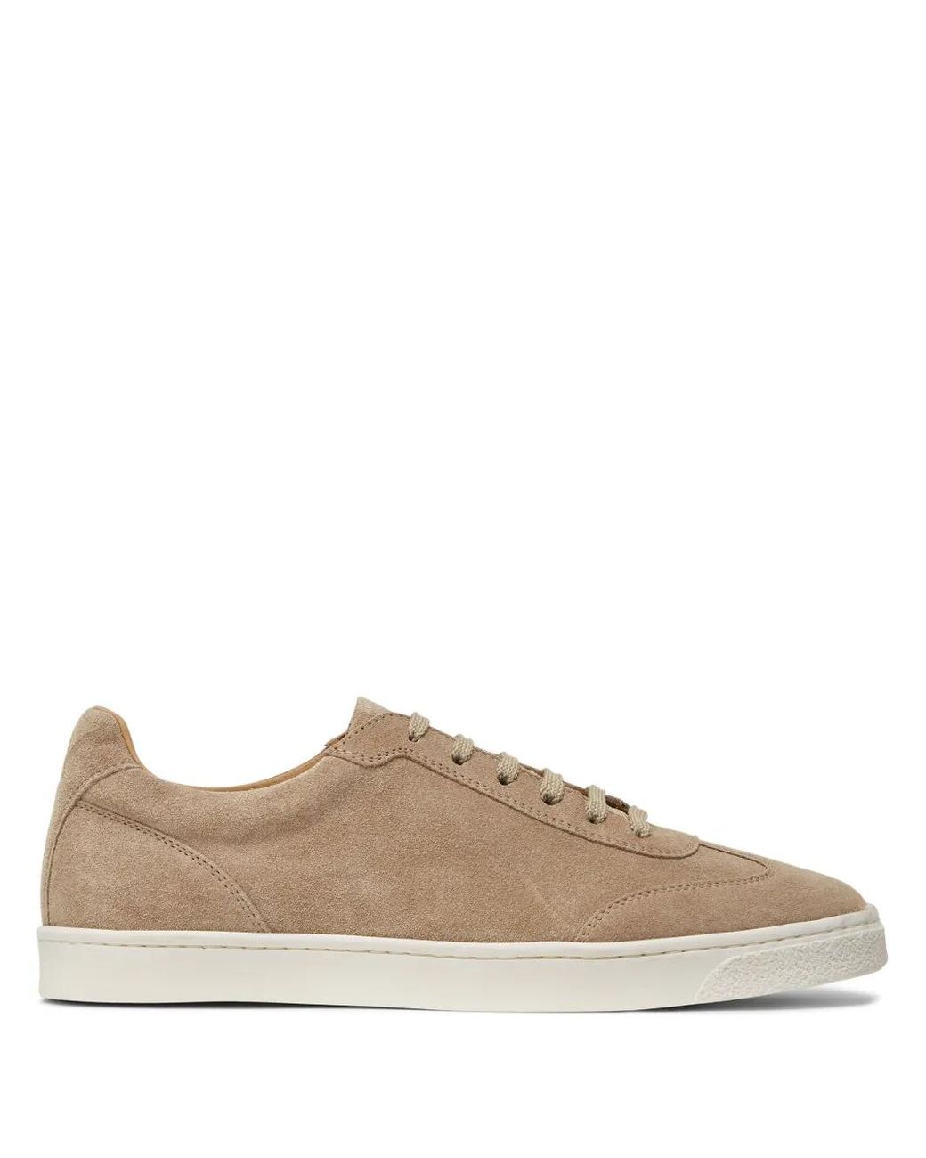 Brunello Cucinelli Brown Sneaker Suede for men