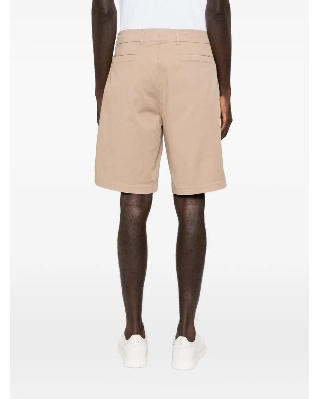 Brunello Cucinelli Natural Short À Passants De Ceinture for men