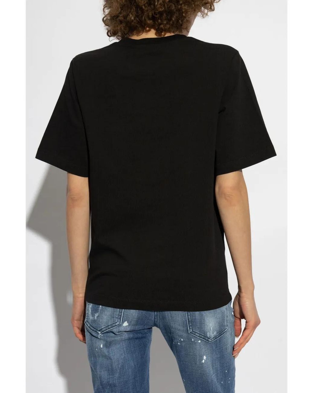 DSquared² Icon New Generation T-Shirt in Black | Lyst