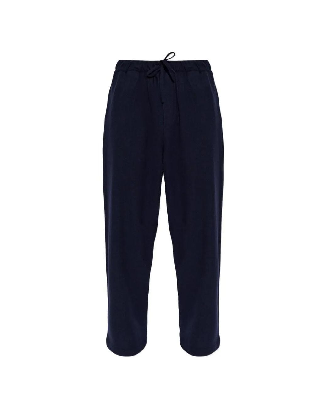 DARKPARK Blue Ian Drawstring-Waist Trousers for men