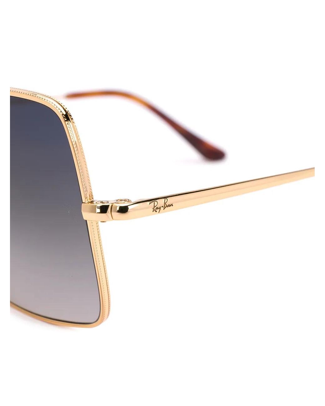Ray-Ban Blue Square Gradient Sunglasses