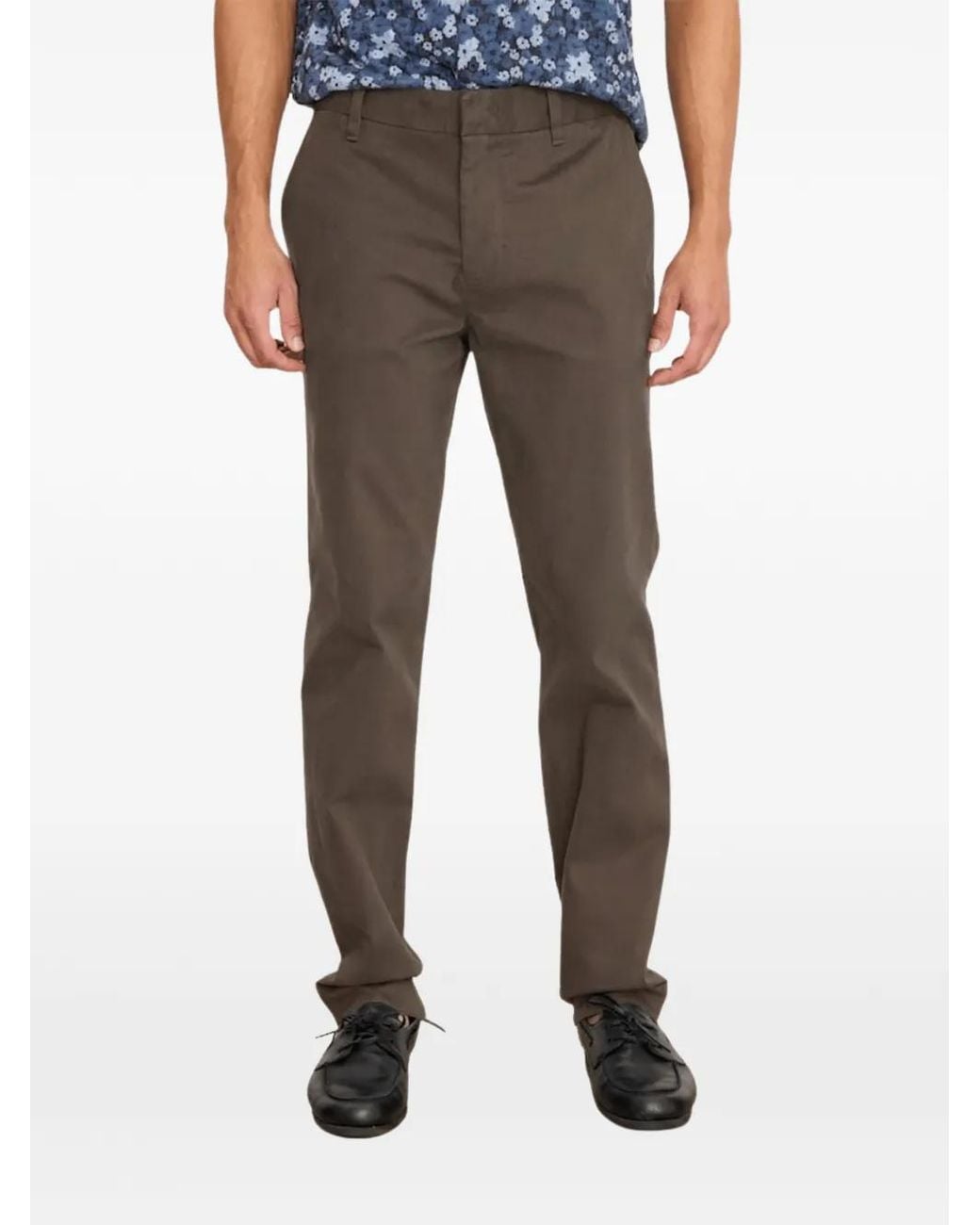 Vince Black Dylan Slim-Fit Chinos for men