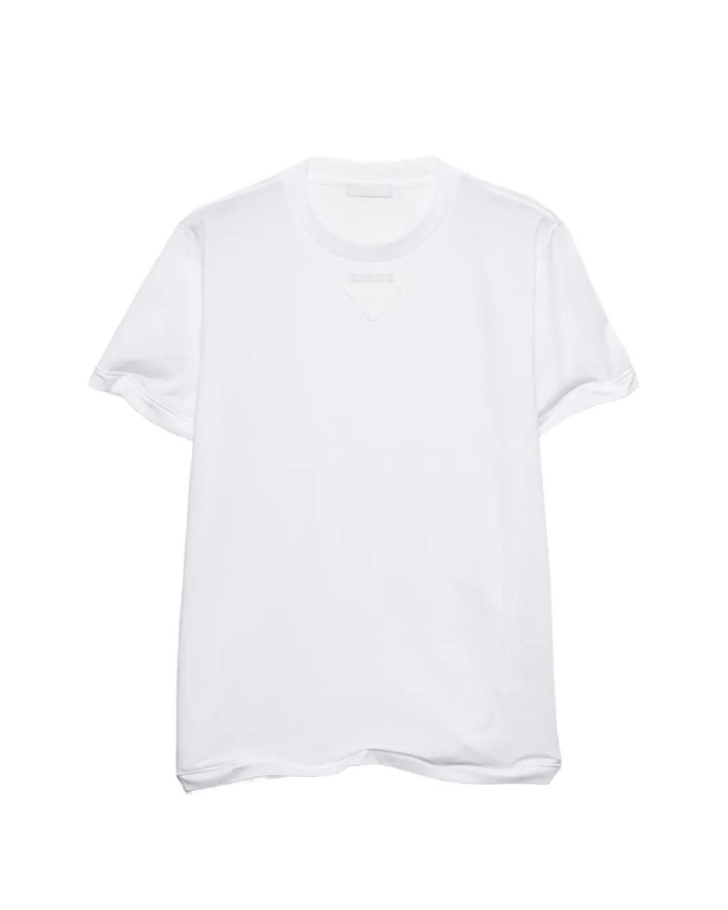 Prada Shapeable T-Shirt in White für Herren