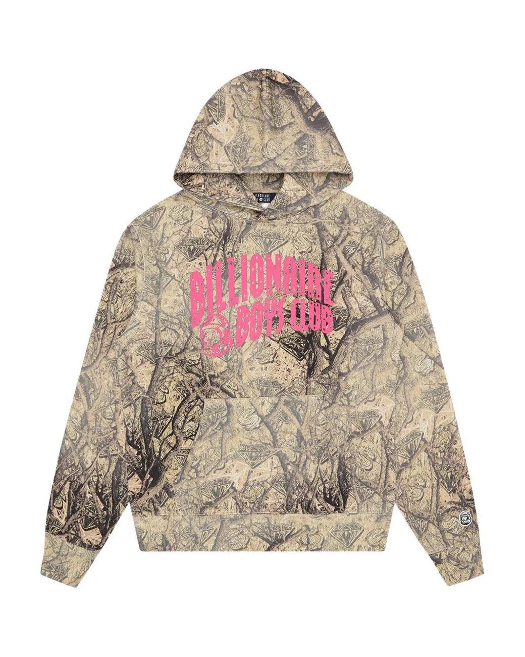BBCICECREAM Natural Patterned Hoodie for men