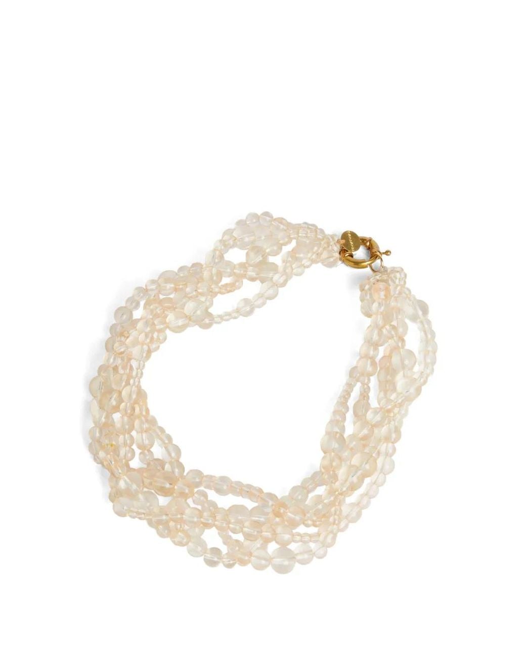Momoní Metallic Esfera Beaded Necklace