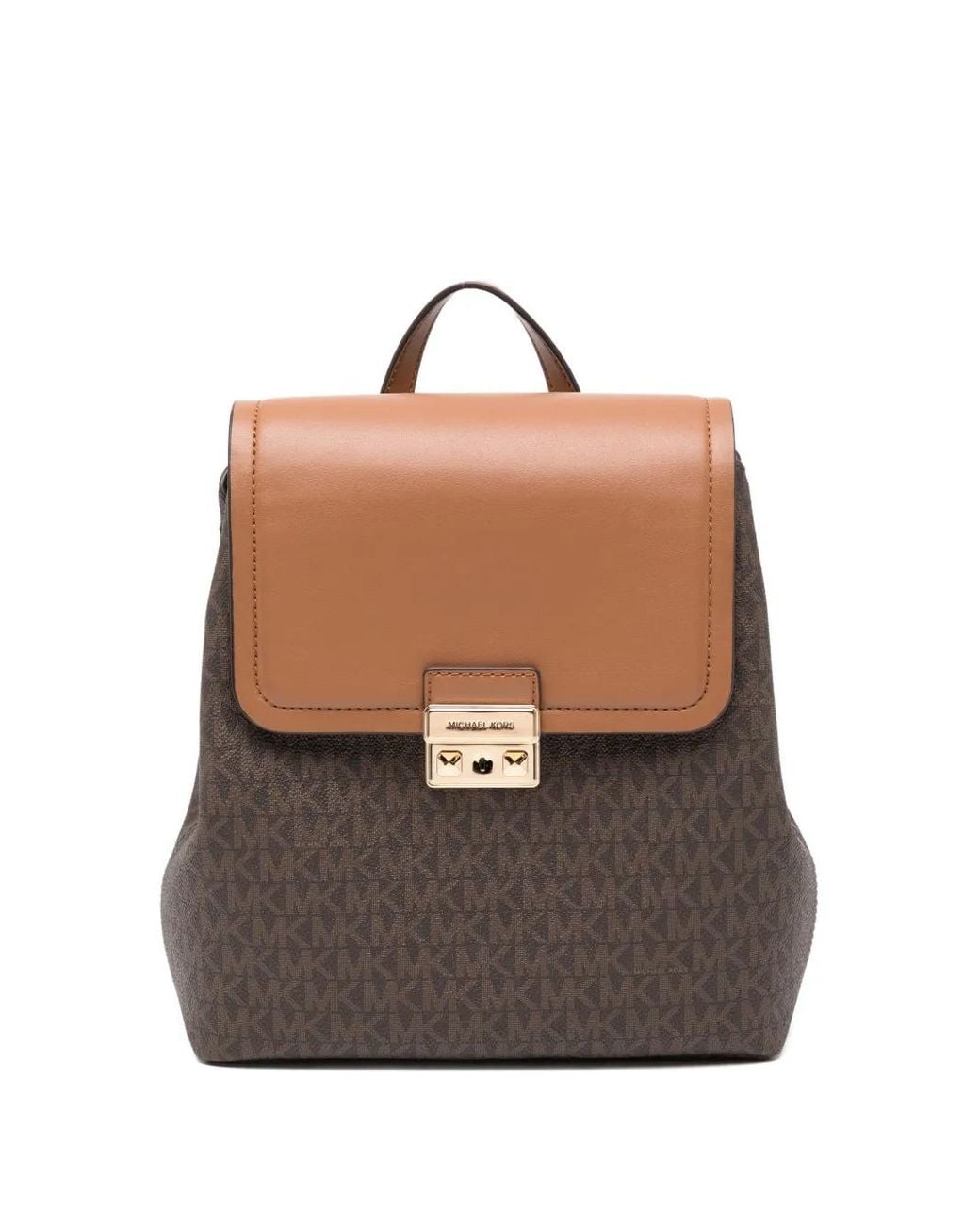 Michael Kors Brown Small Tribeca Backpack