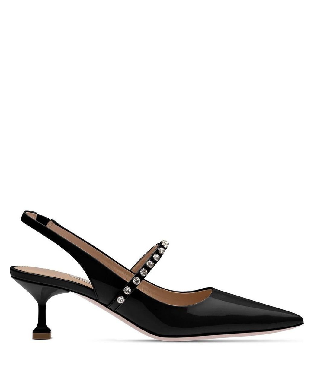 miu miu sequin slingback pumps