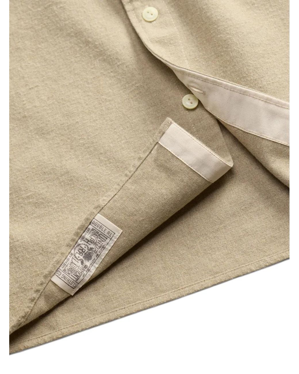 RRL Natural Buttoned Pocket Shirt for men