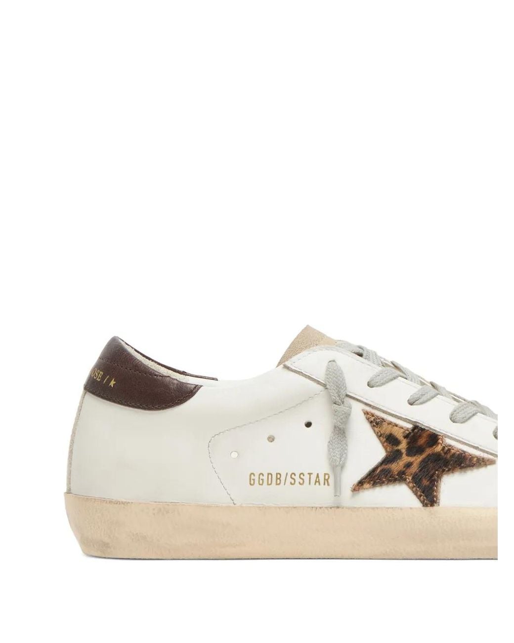 Golden Goose Deluxe Brand Natural Super-Star Sneakers
