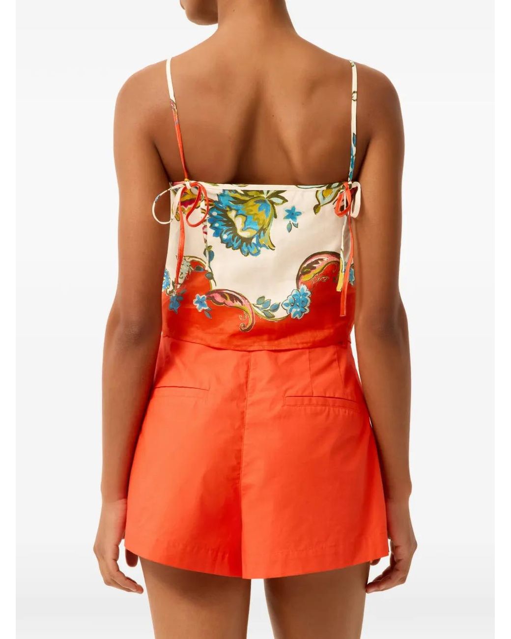 Marie Oliver Drawstring Pleated Tailored Shorts