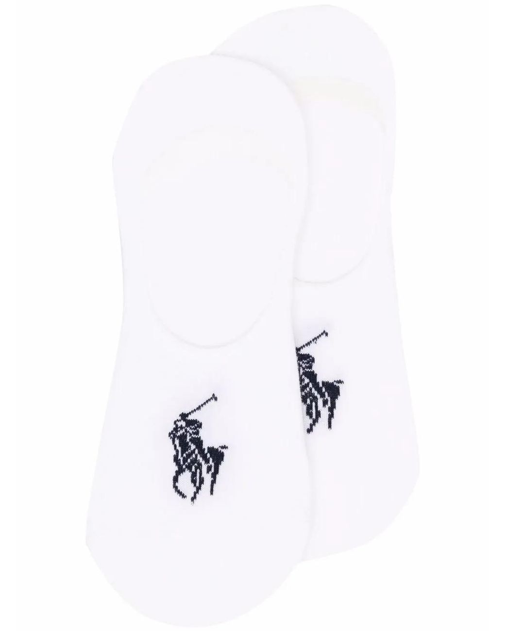 Polo Ralph Lauren White Logo-Print Socks (Set Of Three) for men