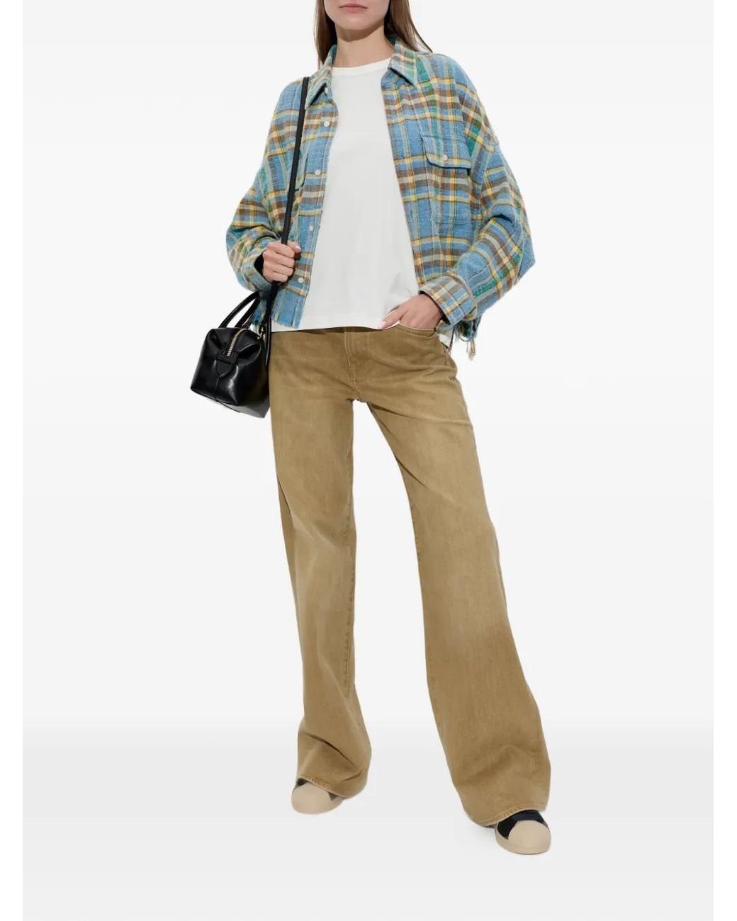 Un R13 R13 Flared Leg Jeans in Natural | Lyst