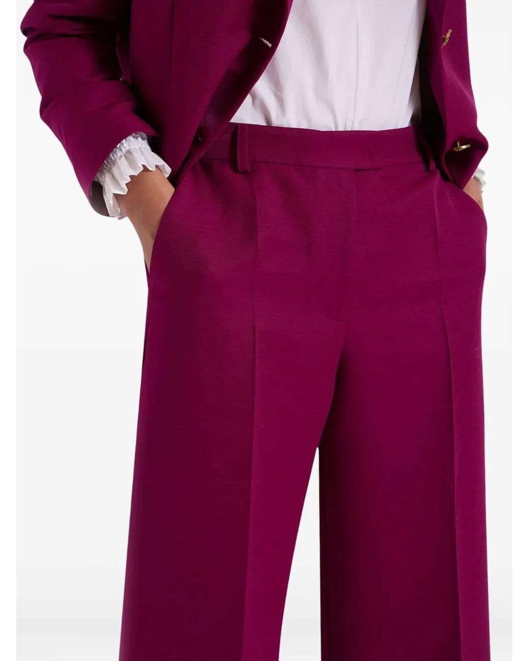 Pantalones De Vestir LaDoubleJ de color Purple
