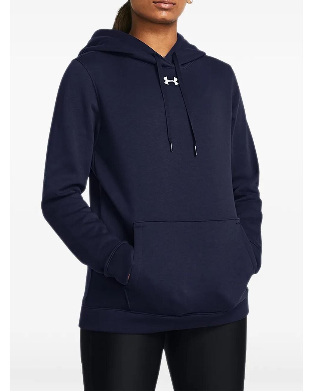 Under Armour Blue Hustle Fleece Hoodie
