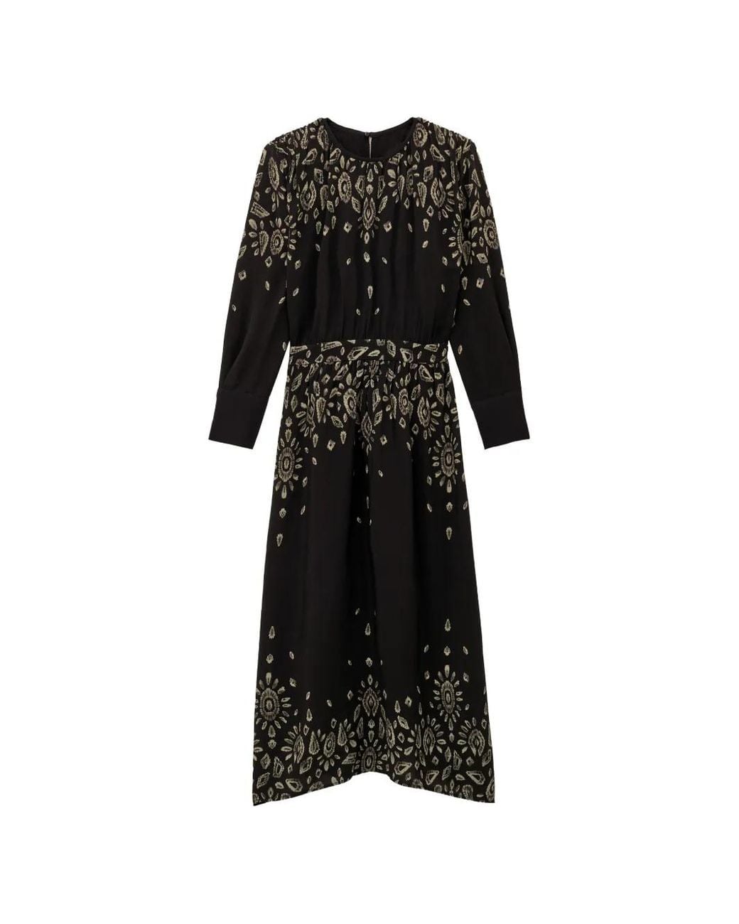 Ba&sh Black Belline Midi Dress