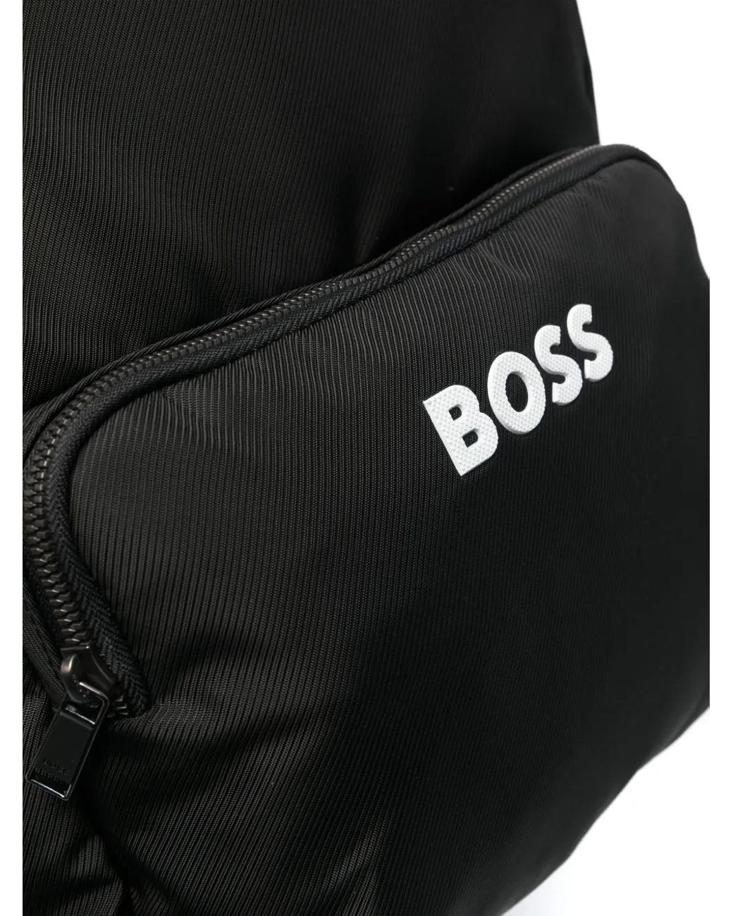 Boss Black Catch 3.0 Logo-Appliqué Backpack for men