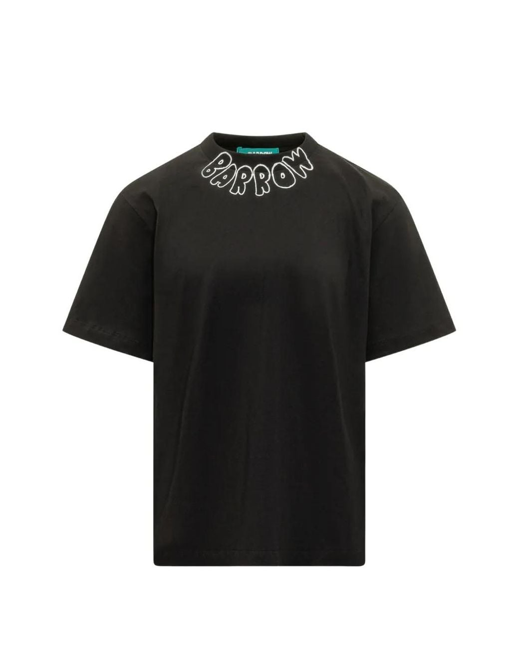 Barrow Black T-Shirt À Imprimé Graphique for men