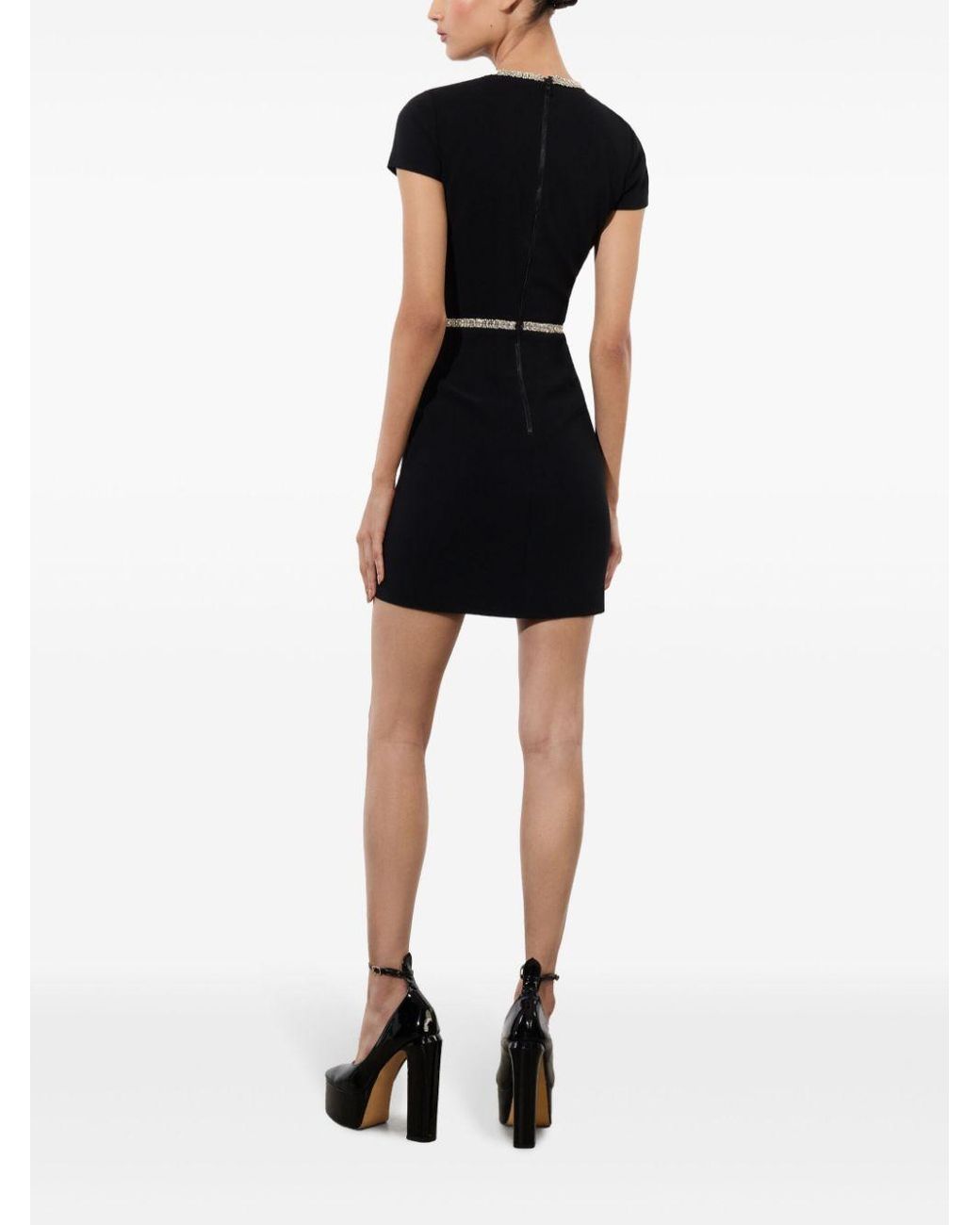alice and olivia sophie embellished cap sleeve mini dress Alice and Olivia Sophie Embellished Cap Sleeve Mini Dress
