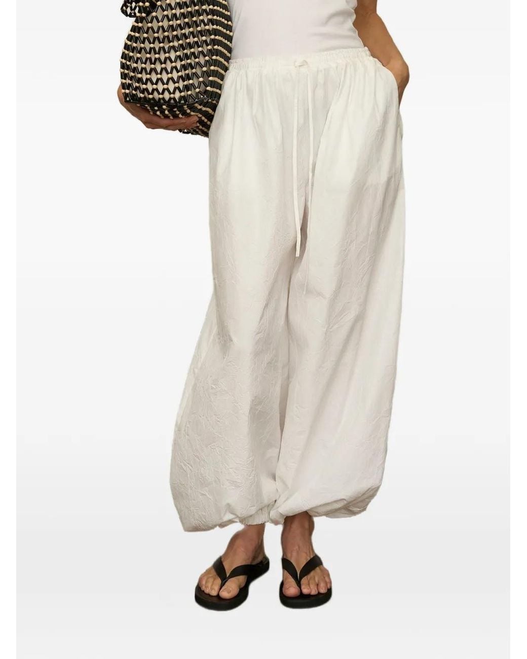 Pantalones Volume Rohe de color Natural