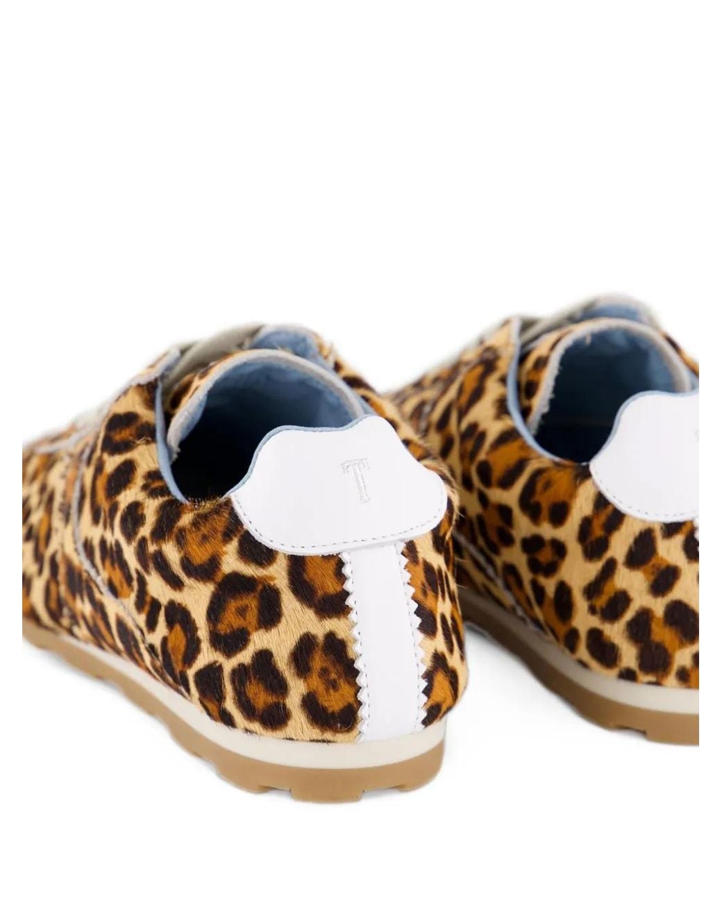 Toral Shoes Metallic Leopard-Print Tl-Vinci Sneakers