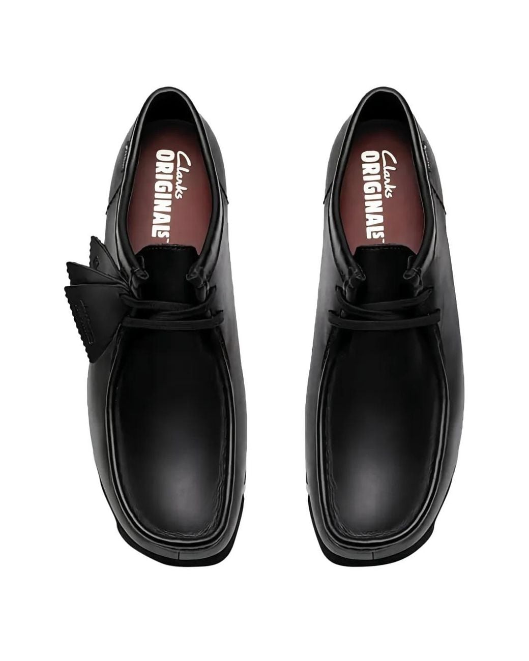 Clarks Black Baskets Wallabee Gtx À Bout Ouvert for men
