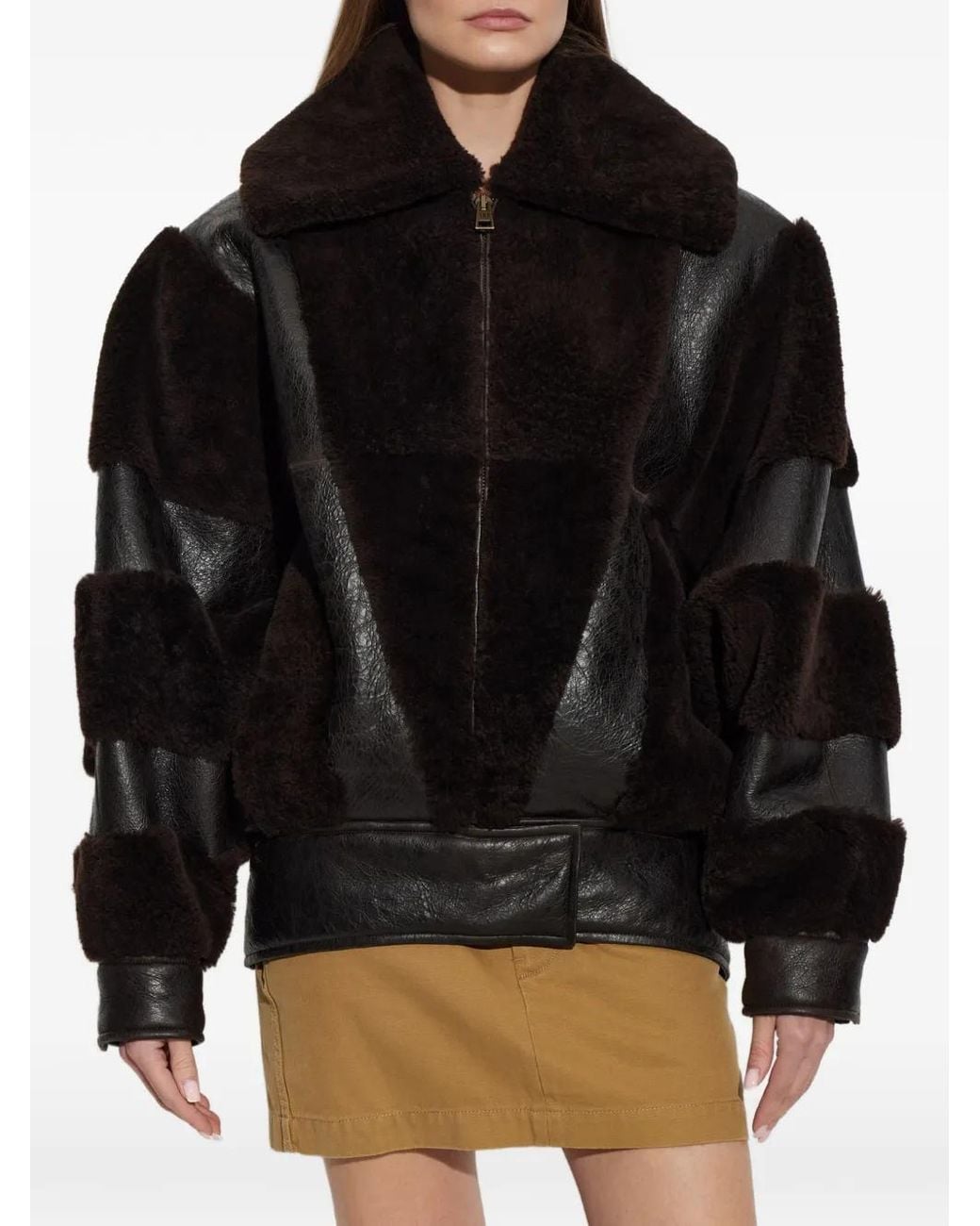 Balenciaga Black High Collar Jacket