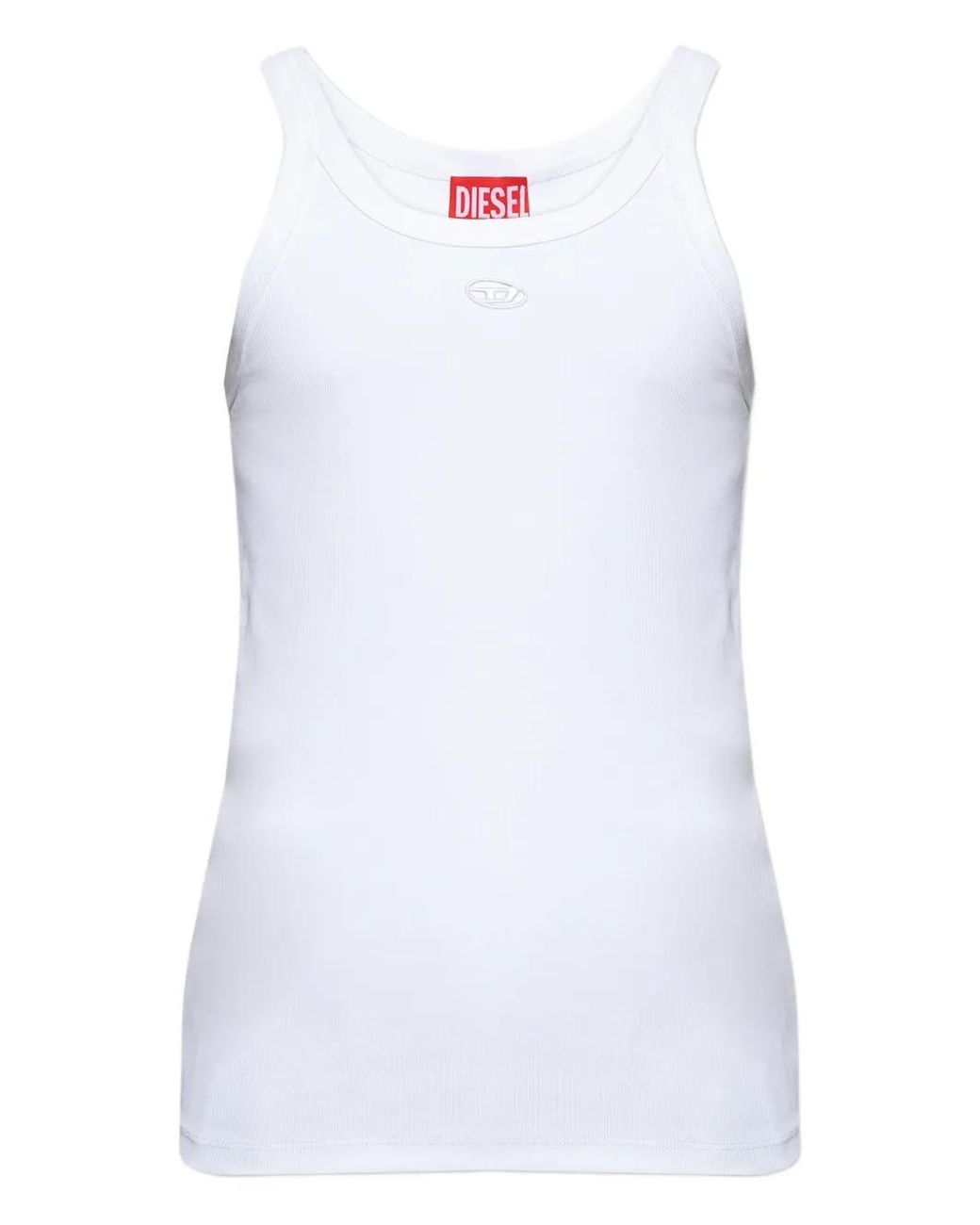 DIESEL White T-Wife-Dco for men