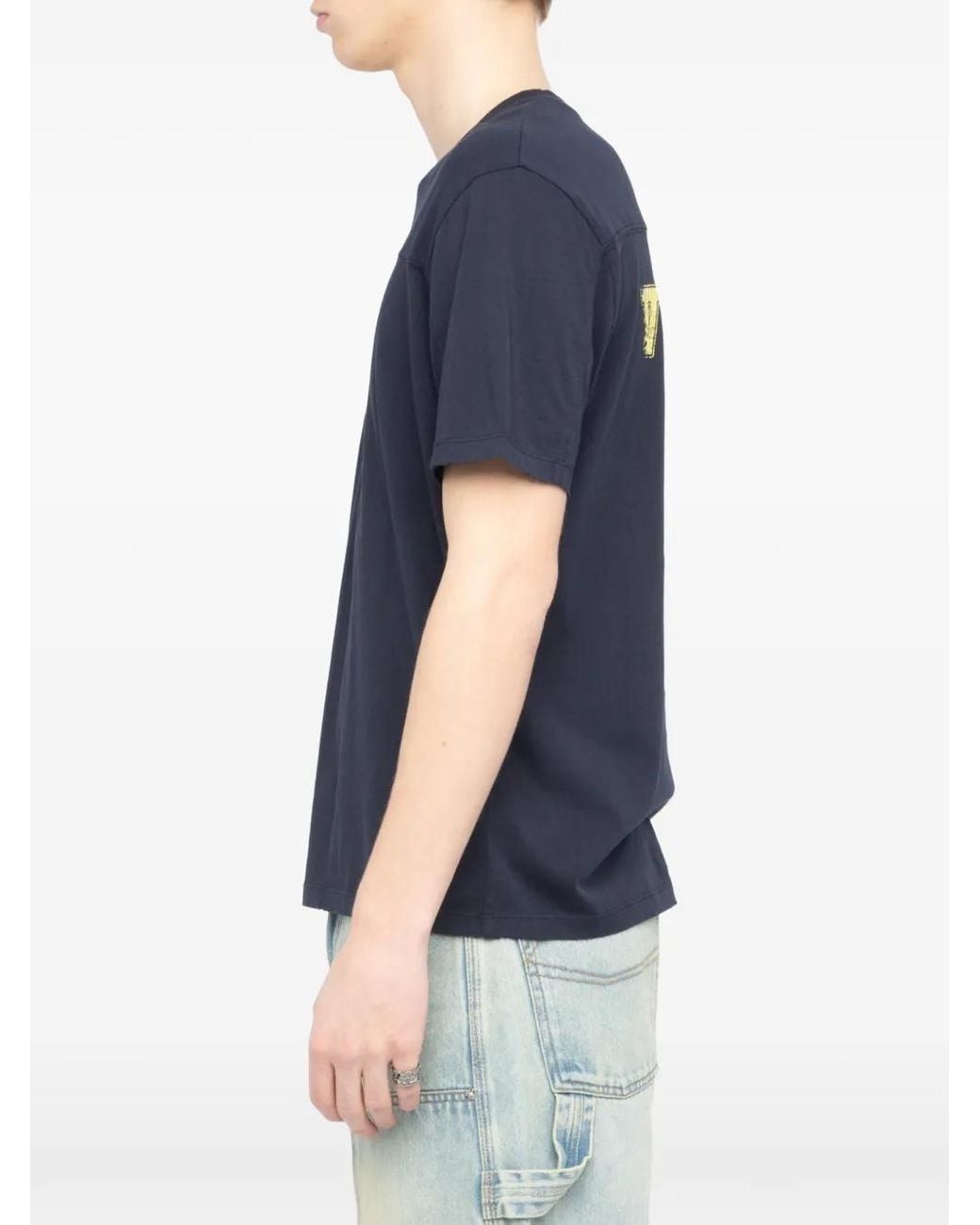 Zadig & Voltaire Blue Tommy T-Shirt for men