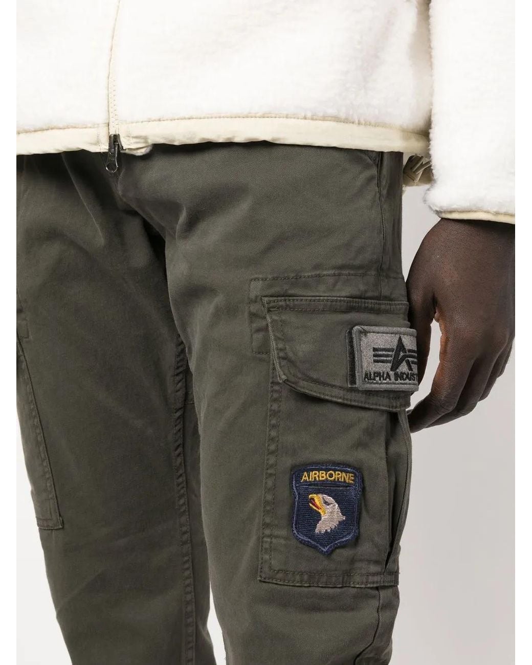 Alpha Industries Cargo Broek in het Green voor heren