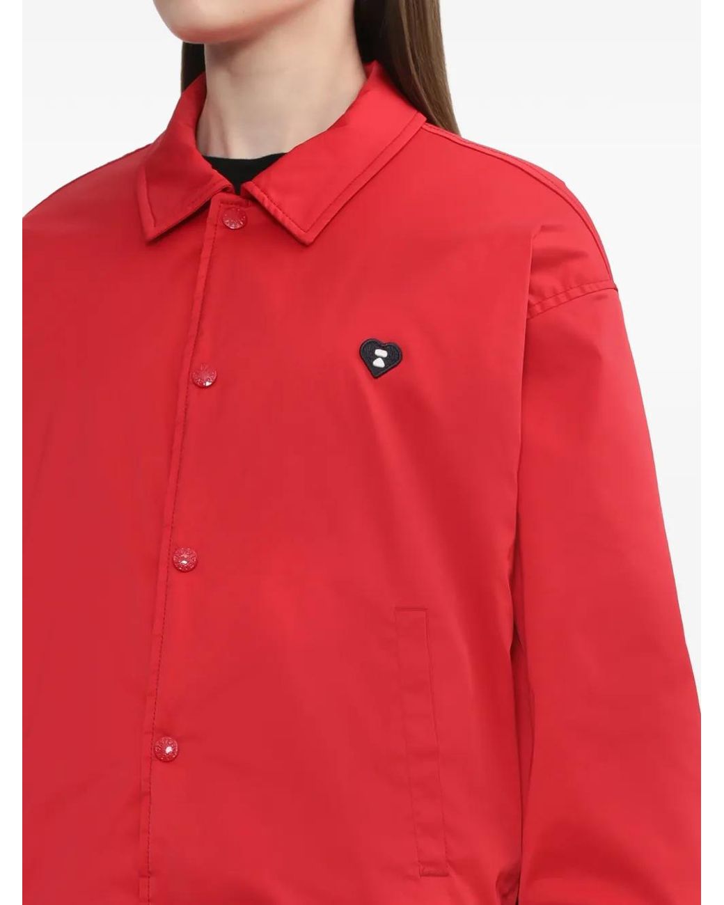 Giacca Con Coulisse di A Bathing Ape in Red