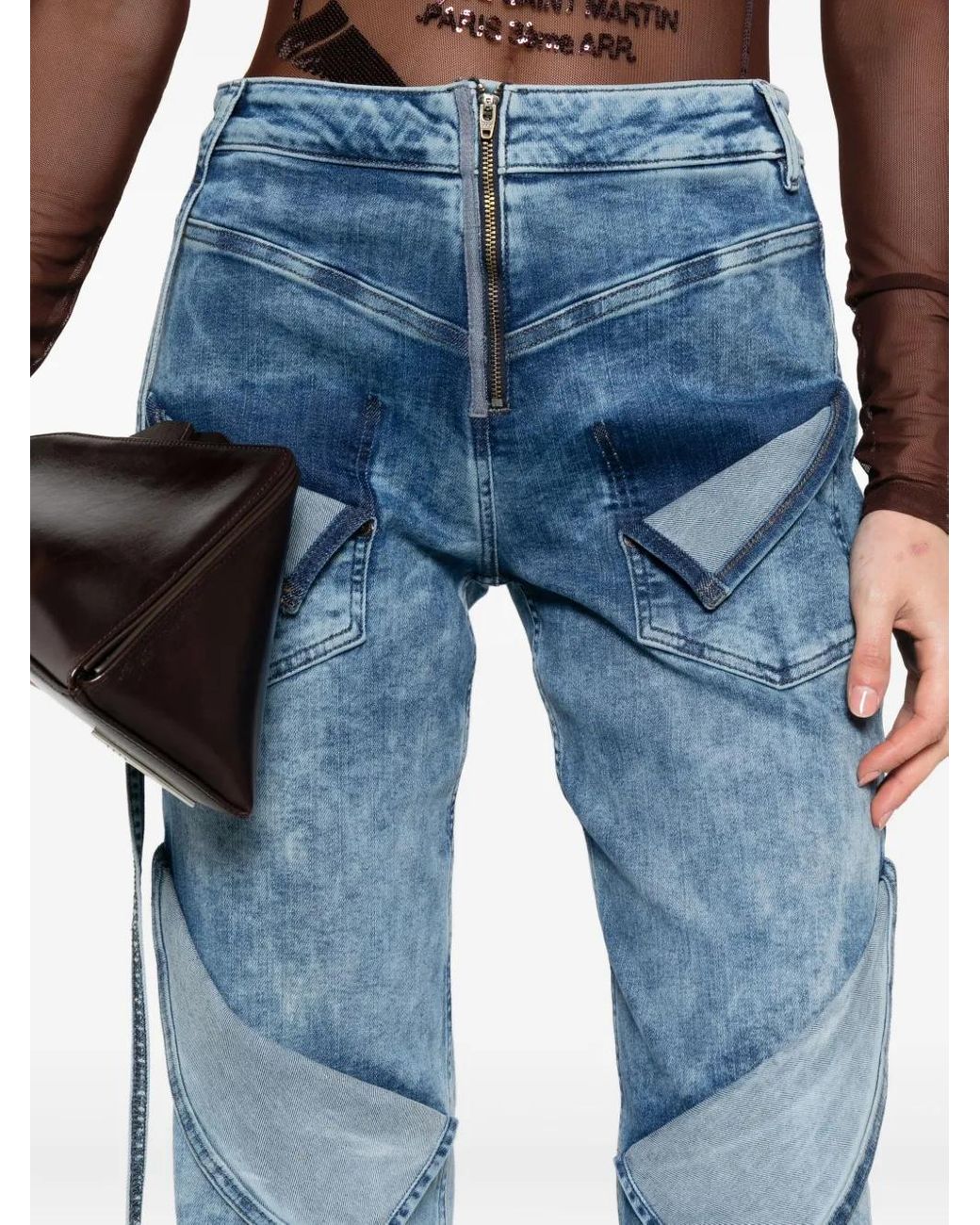 OTTOLINGER Blue Zip Jeans