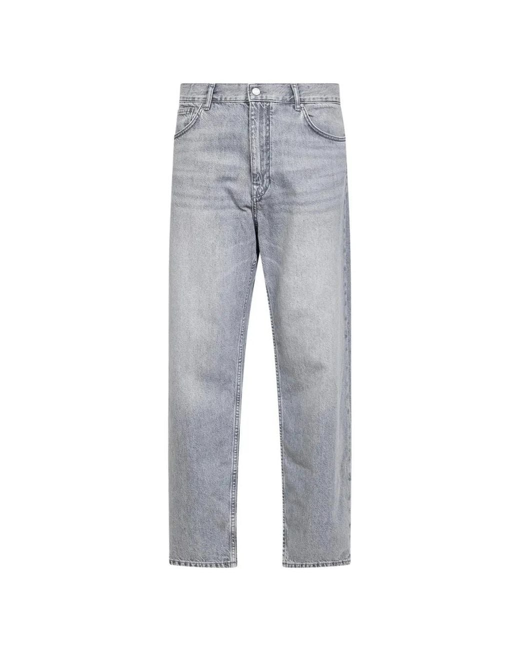 NN07 Gray Belt Loops Jeans for men