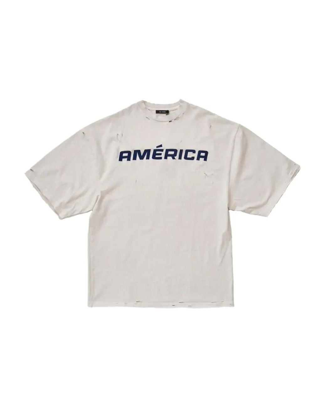 Willy Chavarria White América Northsider T-Shirt for men
