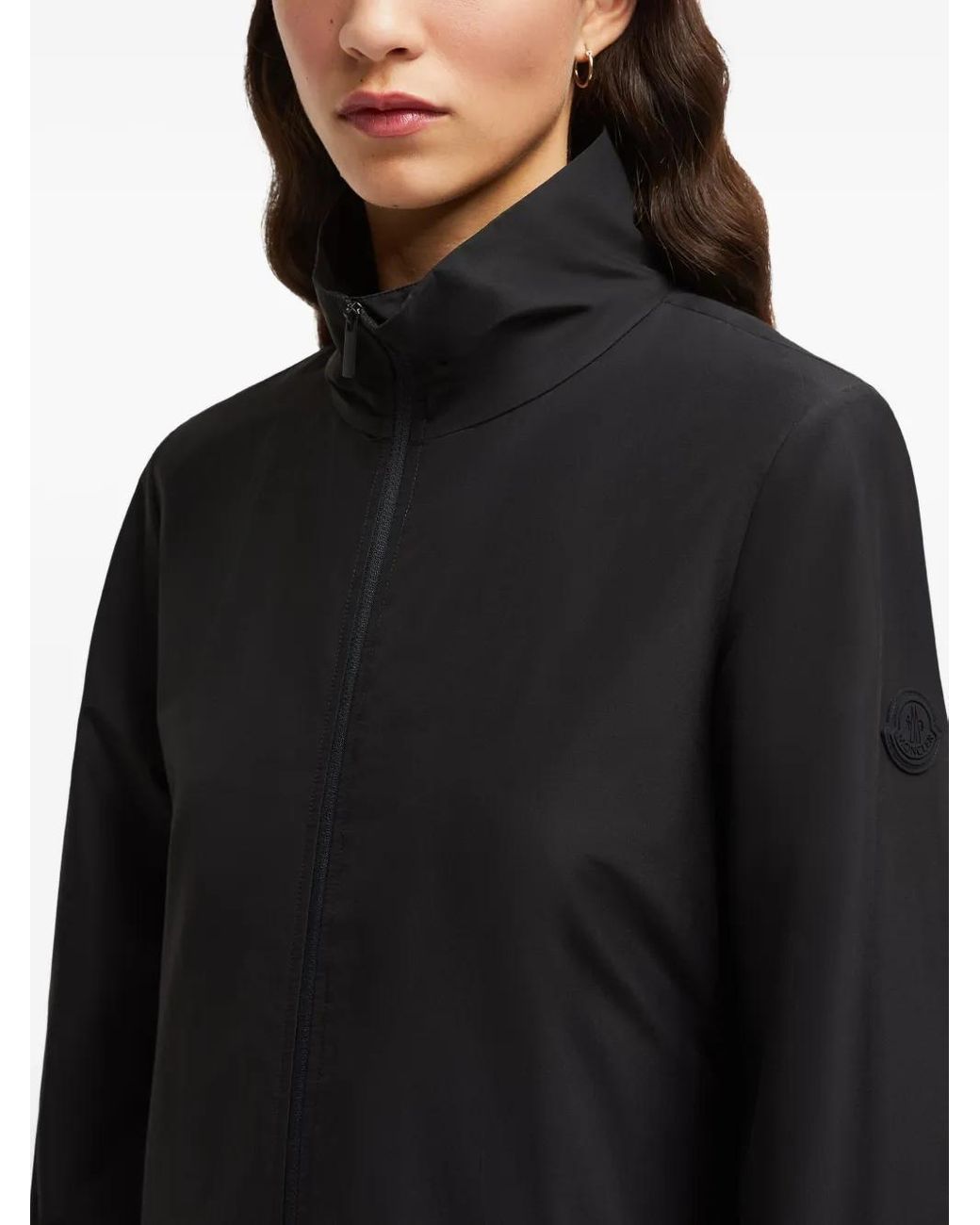 Moncler Black Balloon Midi Dress