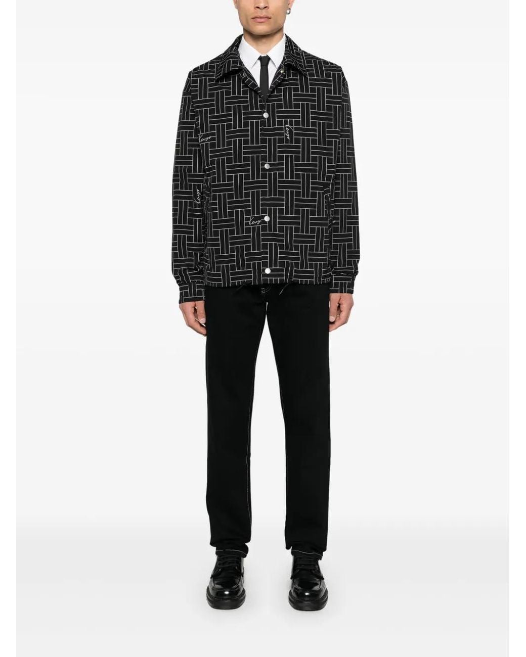 KENZO Black Bara Jeans for men