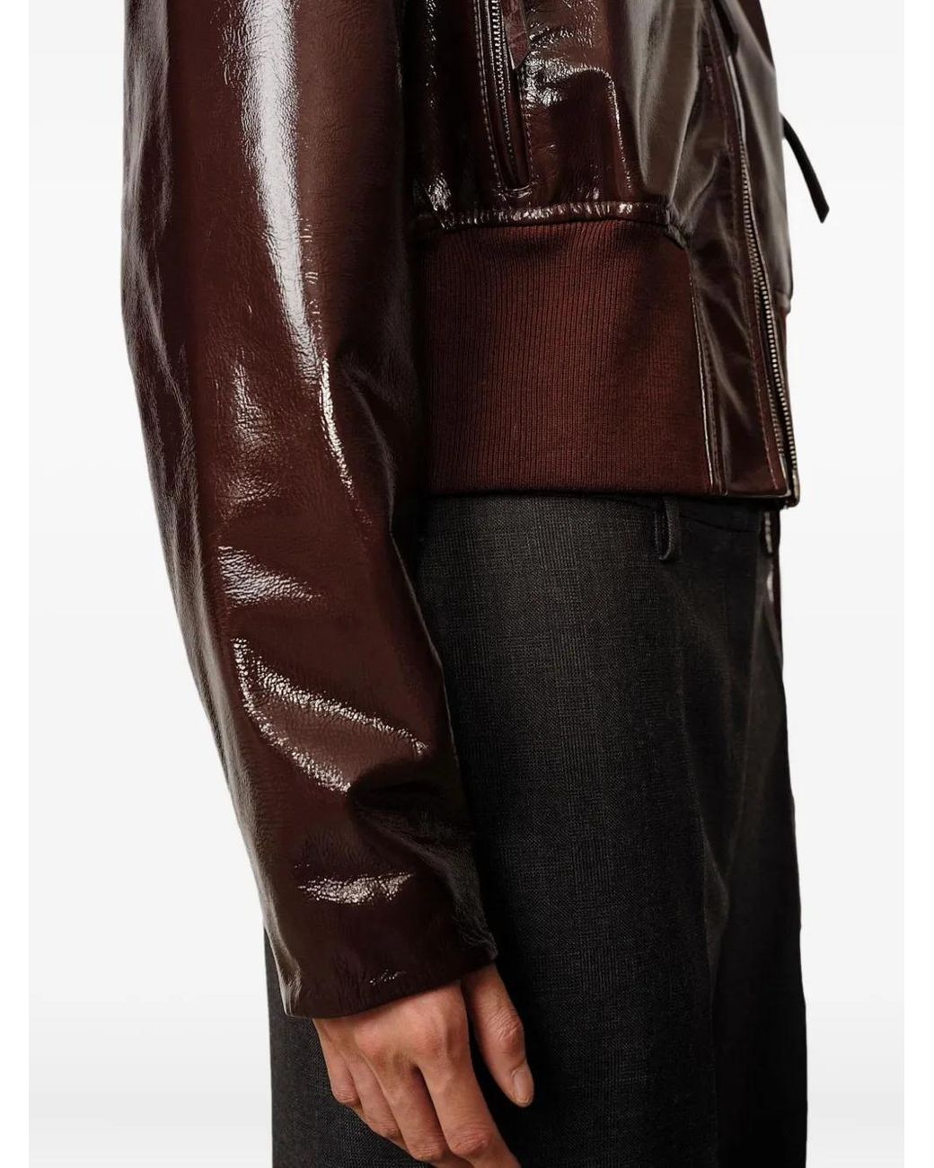 Herskind Brown Herry Leather Jacket
