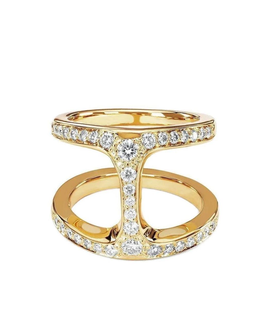 Hoorsenbuhs Metallic 18K Dame Phantom Diamond Ring